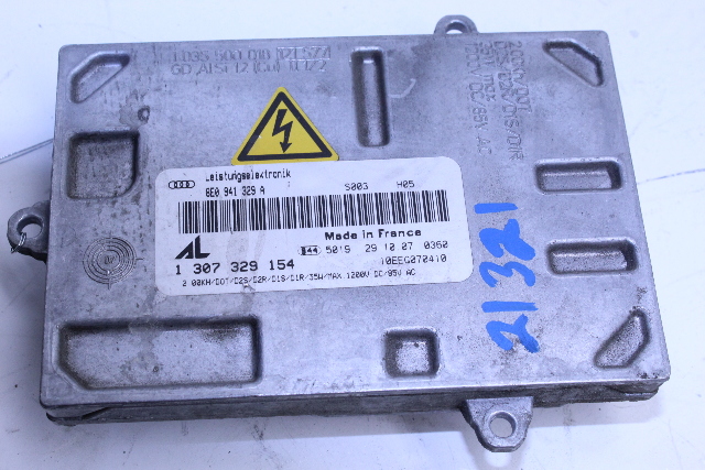 2008 Audi A4 Xenon HID Headlight Control Ballast 1307329154 OEM