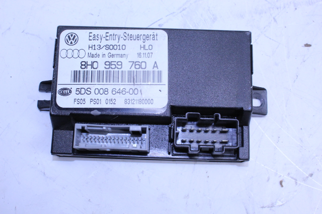 2003-2008 Audi A4 Cabriolet Seat Control Module OEM