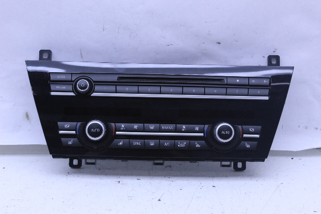 2018 BMW M6 F12 Audio Climate Temperature Control Panel OEM
