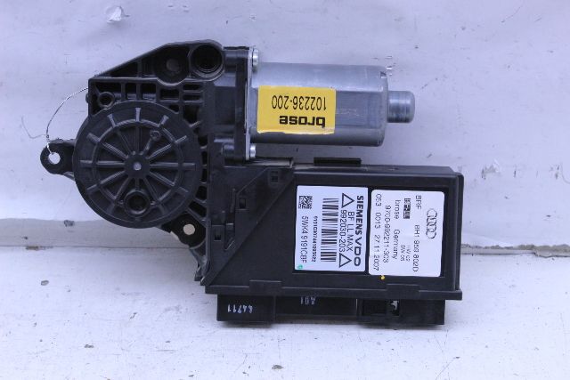 2007 2008 Audi A4 S4 Convertible Front Power Window Motor Right OEM