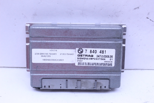 BMW M5 M6 SMG Sequential Transmission Control Module TCM TCU OEM