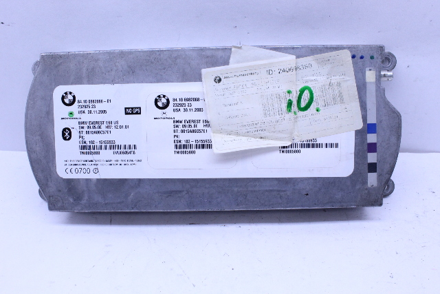 2006 BMW 530i 550i M5 Bluetooth Communication Control Module - 84106982068 OEM