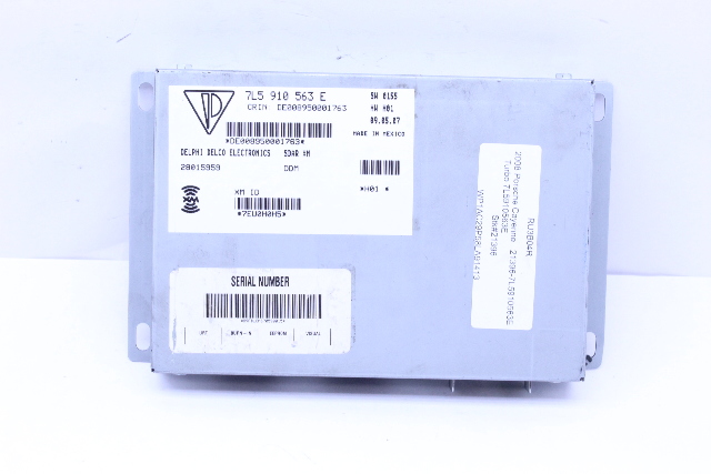 2005-2010 Porsche Cayenne XM Satellite Radio Receiver Module 7L5910563E OEM