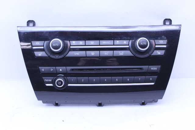 2015 BMW X5 Climate Temperature Control Panel OEM