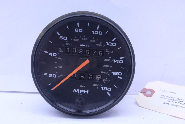 1995 1996 1997 1998 Porsche 911 993 Speedometer Speedo OEM