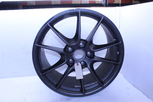 2013 2014 2015 2016 Porsche Boxster Cayman 981 Wheel 20 X 9.5 Rim 10 Spoke Damaged 98136216312 OEM