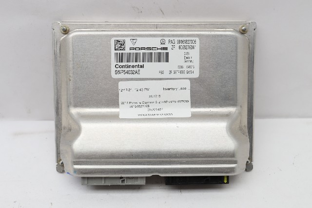 12-16 Porsche 911 Boxster Cayman PDK Transmission Computer 99161827005 OEM