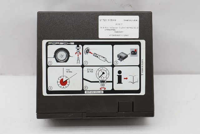 Porsche 911 991 997 Boxster Cayman 987 981 Tire Air Compressor Pump OEM