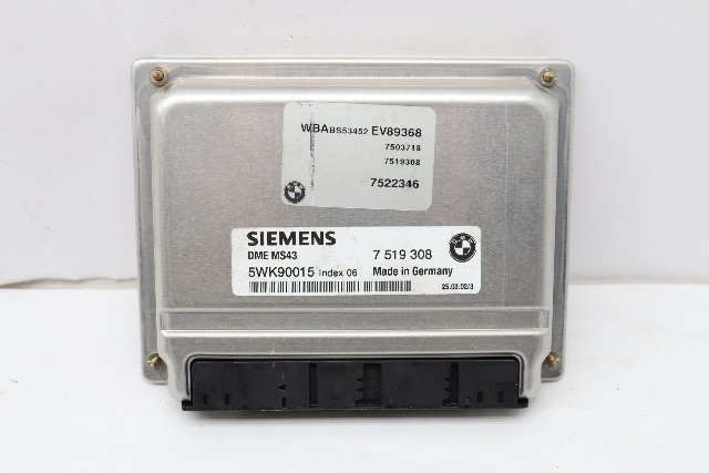 2002 BMW 330ci Engine Computer Module ECM ECU DME OEM