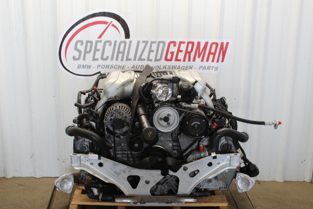 2005 2006 2007 2008 Porsche 911 3.8 997 Engine Motor Complete Dropout No Scoring OEM