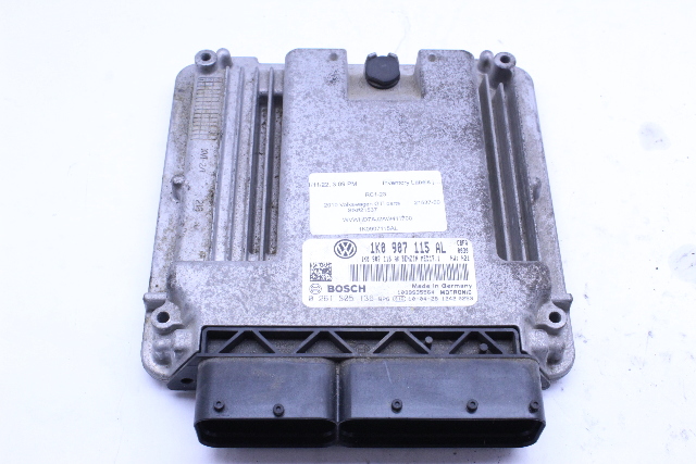 2010 Volkswagen GTI Engine Computer Module ECU ECM DME - 1K0907115AL OEM