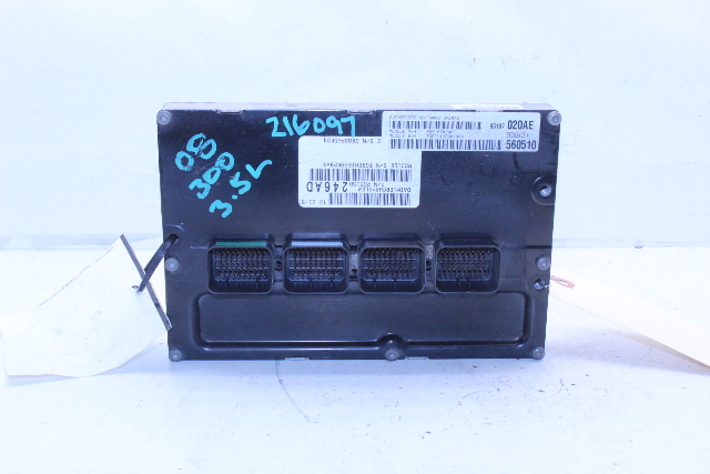 2008 Chrysler 300 3.5 Engine Computer Module ECU ECM DME P05187020AE