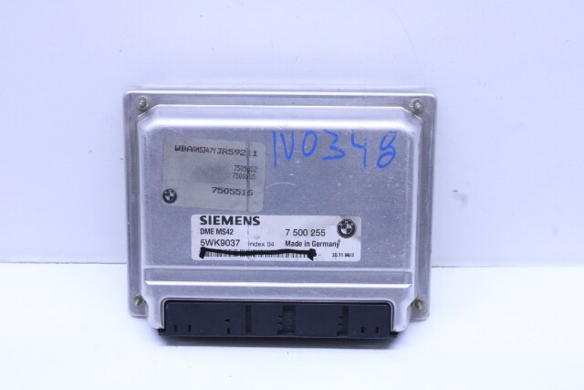 2000 BMW 328i M52 Engine Computer ECM ECU DME - 12147505515 OEM