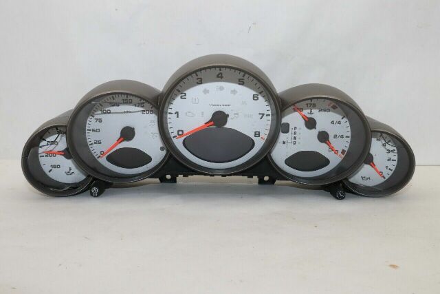 2009 Porsche 911 997 Speedo Speedometer Instrument Cluster Broken Housing OEM