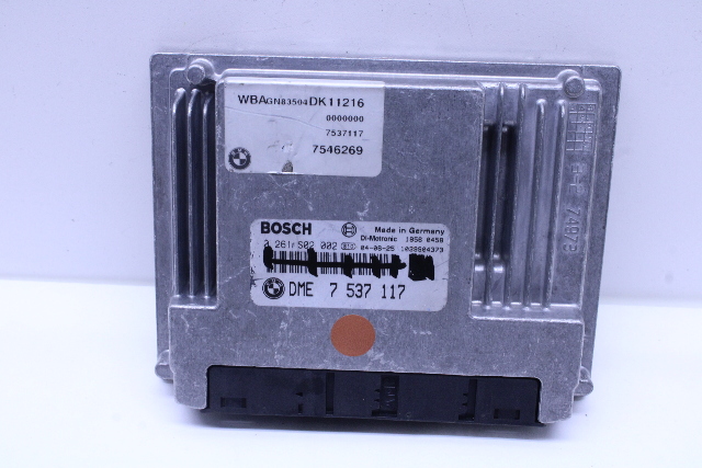 2004-2006 BMW 760Li E66 Engine Computer Module ECU ECM DME OEM