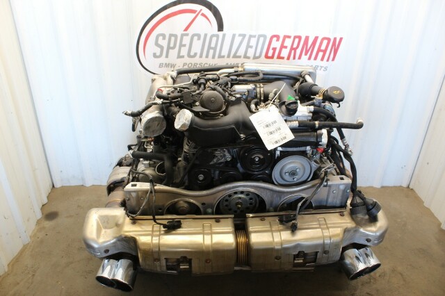 2001-2004 Porsche 911 996 Turbo Engine 996TT Motor Complete Dropout