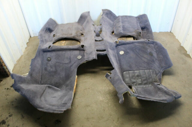 2002-2004 Porsche 911 Convertible Floor Carpet Blue 99655101106 OEM