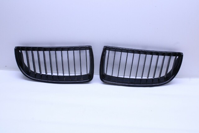 2006-2008 BMW 325i 328i 330i 335i Hood Grille Left Right Pair Set - 51137120007 OEM