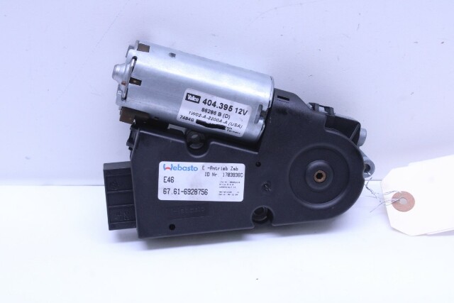 2001-2006 BMW 325i 330i M3 Sunroof Drive Motor - 67616928756 OEM