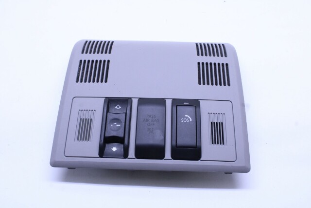 2007-2010 BMW X3 Sunroof Switch Dome Light Headliner Module - 51443400123 OEM