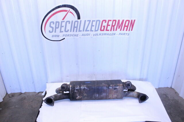 2012-2016 Porsche 911 991 3.4 3.8 Exhaust Muffler Valved Burned OEM