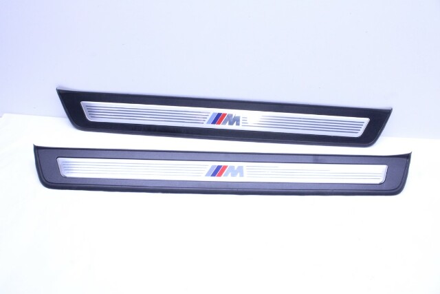 2011-2016 BMW 550i Front Door Scuff Sill Plate RIght Left - 51478050053 OEM