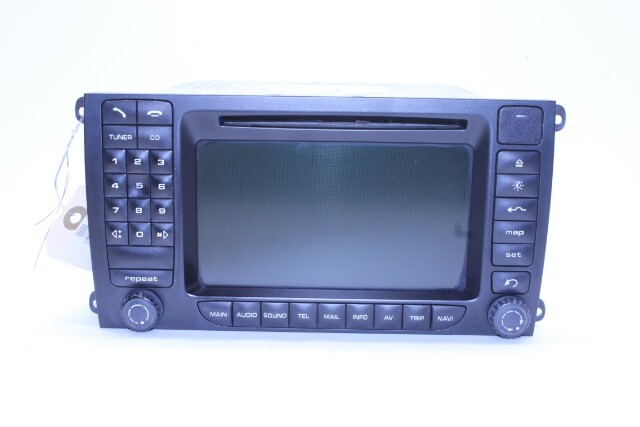 2005 2006 Porsche Cayenne AM FM Radio Stereo Navigation Unit - 7L5035192A OEM