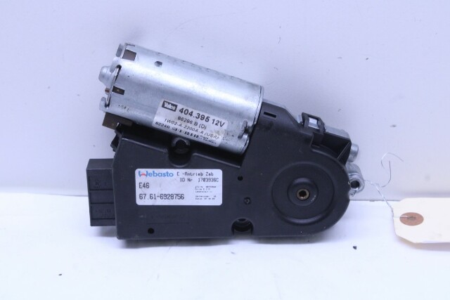 2001-2006 BMW 325i 330i M3 Sunroof Drive Motor - 67616928756 OEM