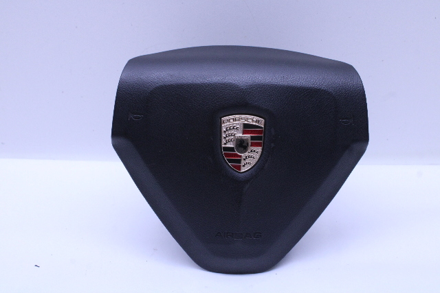 2005-2008 Porsche Boxster Cayman 987 Steering Wheel Airbag Black OEM