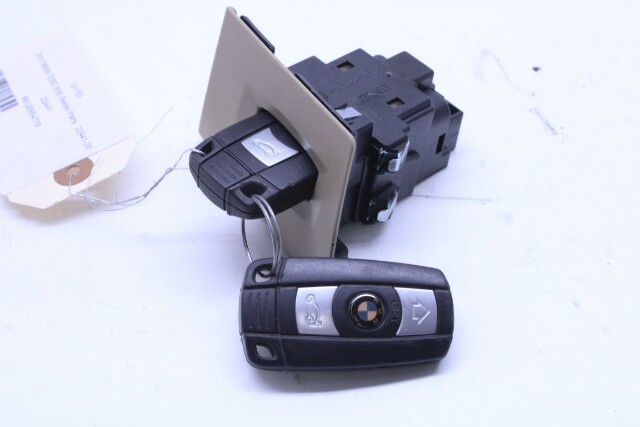 2007-2013 BMW 328i 335i M3 X1 Ignition Switch with Key Fob 66126954719 OEM