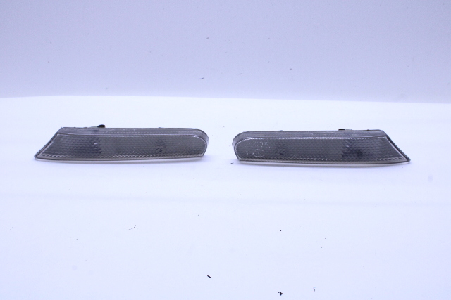 1997-2004 Porsche 911 Boxster Marker Signal Light Lamp Clear Set OEM