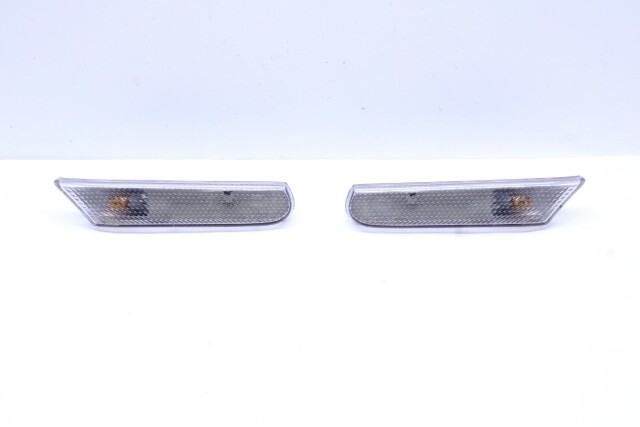1997-2004 Porsche 911 Boxster Marker Signal Light Lamp Clear Set OEM