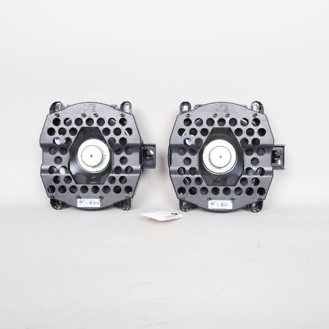 2007-2014 BMW X3 X5 Floor Speaker Subwoofer Pair Set 65139218695 OEM