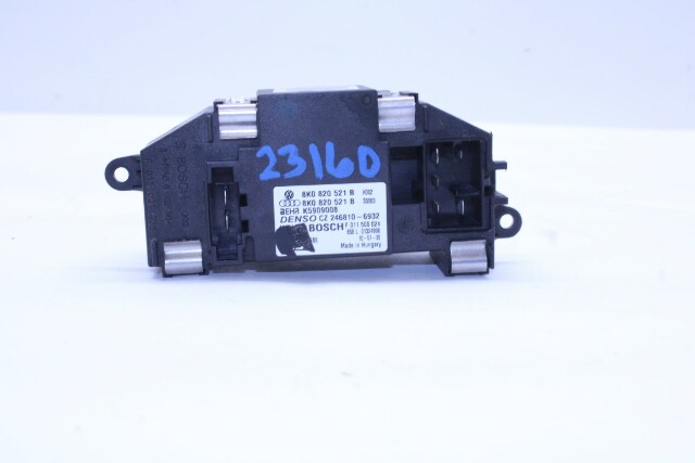 2009-2012 Audi A4 A5 S4 S5 Q5 Heater Blower Motor Resistor - 8K0820521B OEM