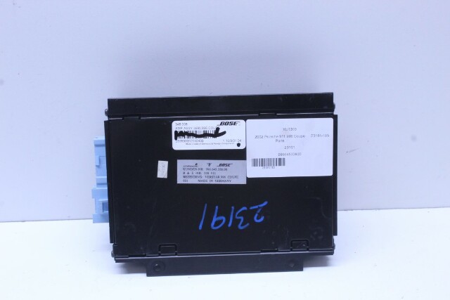2002 Porsche 911 996 Coupe Amp Amplifier BOSE OEM