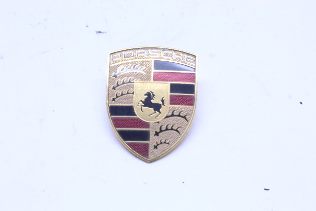 Porsche 911 Boxster Cayman Cayenne Hood Crest Emblem Badge - 99155921100 OEM