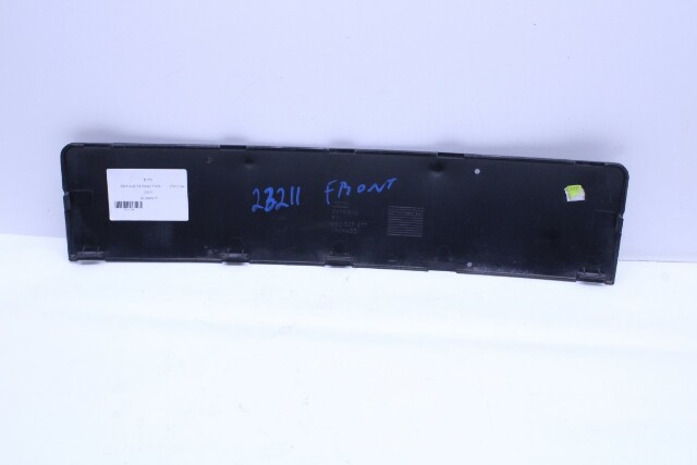 2004 Audi S4 Sedan Front License Plate Filler Panel NOTE - 8E0807977 OEM