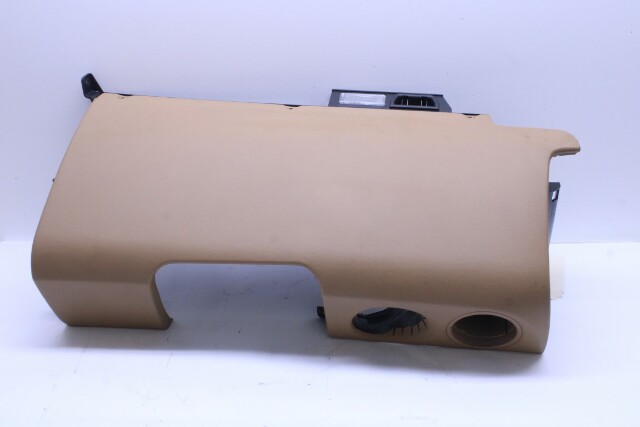 2005-2012 Porsche 911 Boxster Cayman Left Dash Knee Pad Leather Beige OEM
