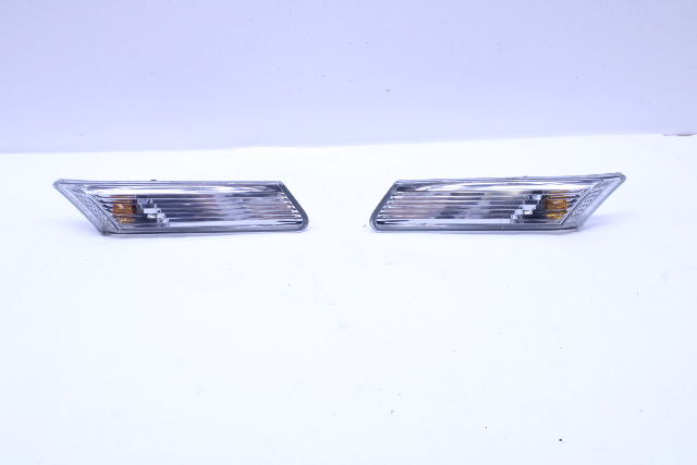 2005-2008 Porsche 911 997 Boxster Cayman 987 Side Marker Lights Pair Clear Pair OEM