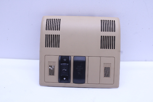 2007-2010 BMW X3 Sunroof Switch Dome Light Headliner Module - 51443400123 OEM