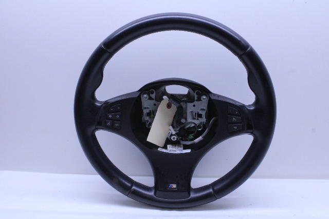 2007-2010 BMW X3 Steering Wheel M- SPort Leather Multifunction OEM