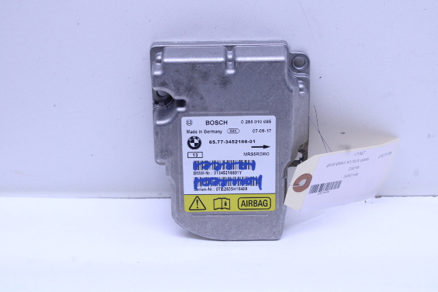2008-2010 BMW X3 SRS Crash Impact Control Module - 65773452166