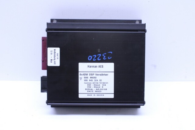 2001 Porsche Boxster 986 Amp Amplifier - 98664532400 OEM