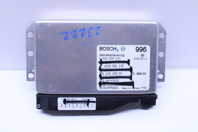 2000 2001 Porsche 911 996 Transmission Computer TCU TCM 99661812002 OEM