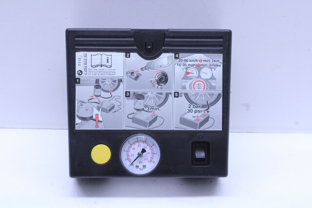 2006-2010 BMW M5 M6 Spare Tire Air Compressor Air Pump - 71102282822 OEM