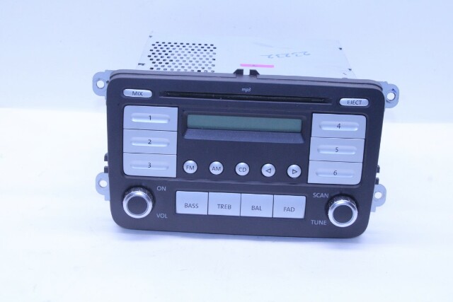 2009-2010 Volkswagen Tiguan Rabbit Jetta Am Fm Radio Stereo Tuner Cd Player OEM