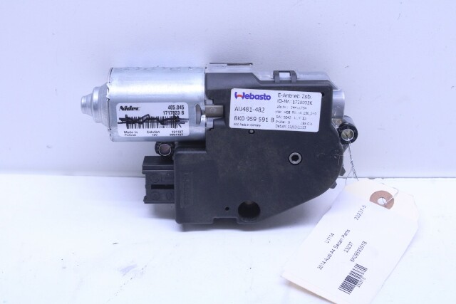 2013-2016 Audi A4 S4 Sunroof Drive Motor OEM