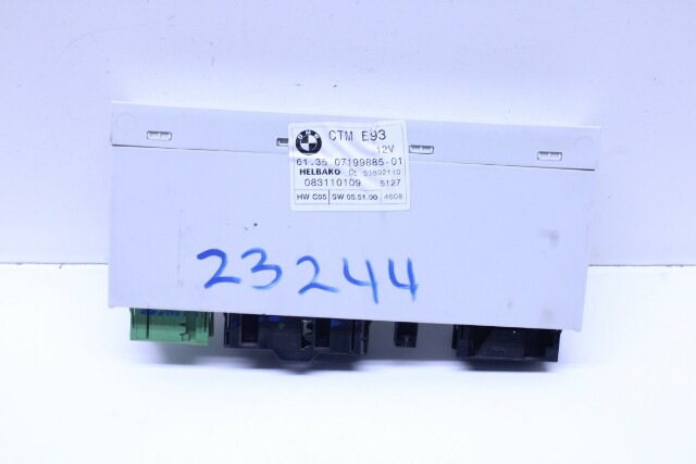 2007-2013 BMW 328i 335i M3 Convertible Top Control Module OEM