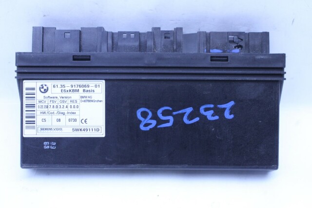 BMW 525i 530i 535i 545i 550i 645i 650i M5 M6 Body Control Module BCM OEM