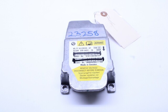 2008-2010 BMW 528i 535i 550i M5 Crash Diagnostic Diagnostic Control Module 65779172018 OEM